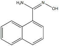 N-HYDROXY-1-NAPHTHALENE CARBOXIMIDAMIDE CAS#: 40019-43-0