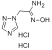 N-HYDROXY-2-(1H-1,2,4-TRIAZOL-1-YL)ETHANIMIDAMIDE HYDROCHLORIDE CAS#: 317821-66-2