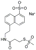 N-(METHANETHIOSULFONYLETHYLCARBOXAMIDOETHYL)-5-NAPHTHYLAMINE-1-SULFONIC ACID, SODIUM SALT CAS#: 359436-83-2