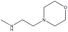 N-METHYL-2-MORPHOLIN-4-YLETHANAMINE CAS#: 41239-40-1