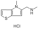 N-METHYL-N-[(4-METHYL-4H-THIENO[3,2-B]PYRROL-5-YL)METHYL]AMINE HYDROCHLORIDE CAS#: 335033-68-6