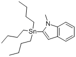 N-Methylindole-2-tributylstannane CAS#: 157427-46-8