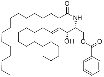 N-PALMITOYL-D-SPHINGOSINE 1-BENZOATE CAS#: 166301-20-8