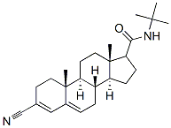 N-TERT-BUTYL 3-CYANOANDROSTA-3,5-DIENE-17-CARBOXAMIDE CAS#: 151338-11-3