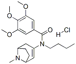 N-butyl-3,4,5-trimethoxy-N-(8-methyl-8-azabicyclo[3.2.1]oct-3-en-3-yl) benzamide hydrochloride CAS#: 171261-21-5