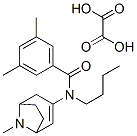N-butyl-3,5-dimethyl-N-(8-methyl-8-azabicyclo[3.2.1]oct-3-en-3-yl)benz amide, oxalic acid CAS#: 171261-23-7