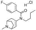 N-butyl-4-fluoro-N-(8-methyl-8-azabicyclo[3.2.1]oct-3-en-3-yl)benzamid e hydrochloride CAS#: 171261-19-1