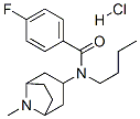 N-butyl-4-fluoro-N-(8-methyl-8-azabicyclo[3.2.1]oct-3-yl)benzamide hyd rochloride CAS#: 171261-27-1