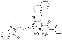 N-(((phthalimidyl)butyl)phospho)isoleucyl-beta-naphthylalanine methylamide CAS#: 154438-97-8