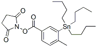 N-succinimidyl 4-methyl-3-(tri-n-butylstannyl)benzoate CAS#: 149879-61-8