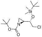 N-t-Boc-2S-1S-butyldimethylsilyloxy-2-chloroethyl)aziridine CAS#: 326480-01-7