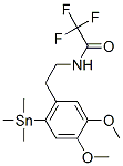 N-trifluoroacetyl-(3,4-dimethoxy-6-trimethylstannylphenyl)ethylamine CAS#: 170953-68-1
