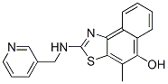 Naphtho[1,2-d]thiazol-5-ol,  4-methyl-2-[(3-pyridinylmethyl)amino]- CAS#: 145096-28-2