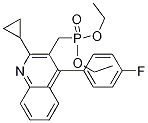 P-[[2-Cyclopropyl-4-(4-fluorophenyl)-3-quinolinyl]methyl]phosphonic acid diethyl ester CAS#: 154057-57-5