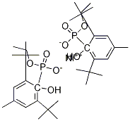 P-[[3,5-Bis(tert-butyl)-4-hydroxyphenyl]methyl]phosphonic acid monoethyl ester nickel salt CAS#: 40451-46-5