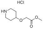 (PIPERIDIN-4-YLOXY)-ACETIC ACID METHYL ESTER HYDROCHLORIDE CAS#: 146117-95-5