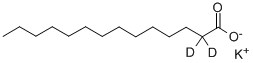POTASSIUM TETRADECANOATE-2,2-D2 CAS#: 352438-85-8