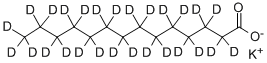 POTASSIUM TETRADECANOATE-D27 CAS#: 352438-87-0