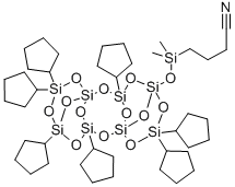 PSS-CYANOPROPYLDIMETHYLSILYLOXY-HEPTACY& CAS#: 352538-80-8