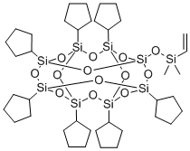 PSS-(DIMETHYLVINYLSILYLOXY)-HEPTACYCLOP& CAS#: 312693-40-6
