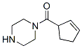 Piperazine, 1-(2-cyclopenten-1-ylcarbonyl)- (9CI) CAS#: 350509-30-7