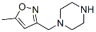 Piperazine, 1-[(5-methyl-3-isoxazolyl)methyl]- (9CI) CAS#: 173850-51-6