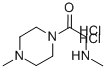 Piperazine, 1-methyl-4-[(methylamino)acetyl]- (9CI) CAS#: 166187-00-4
