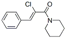 Piperidine, 1-(2-chloro-1-oxo-3-phenyl-2-propenyl)- (9CI) CAS#: 356528-98-8