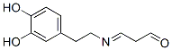 Propanal, 3-[[2-(3,4-dihydroxyphenyl)ethyl]imino]- (9CI) CAS#: 157739-19-0