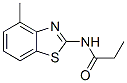 Propanamide, N-(4-methyl-2-benzothiazolyl)- (9CI) CAS#: 313251-71-7