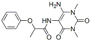 Propanamide, N-(6-amino-1,2,3,4-tetrahydro-1,3-dimethyl-2,4-dioxo-5-pyrimidinyl)-2-phenoxy- CAS#: 166115-80-6