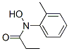 Propanamide,  N-hydroxy-N-(2-methylphenyl)- CAS#: 151826-41-4