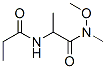 Propanamide,  N-methoxy-N-methyl-2-[(1-oxopropyl)amino]- CAS#: 334490-68-5