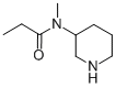 Propanamide, N-methyl-N-3-piperidinyl- CAS#: 172477-97-3