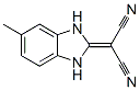 Propanedinitrile, (1,3-dihydro-5-methyl-2H-benzimidazol-2-ylidene)- (9CI) CAS#: 313221-26-0