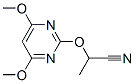 Propanenitrile, 2-[(4,6-dimethoxy-2-pyrimidinyl)oxy]- (9CI) CAS#: 151101-94-9