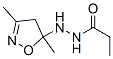 Propanoic acid, 2-(4,5-dihydro-3,5-dimethyl-5-isoxazolyl)hydrazide CAS#: 325490-38-8