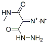 Propanoic acid, 2-diazo-3-(methylamino)-3-oxo-, hydrazide CAS#: 370590-48-0