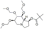 Propanoic acid, 2,2-dimethyl-, octahydro-6,7,8-tris(methoxymethoxy)-1-indolizinyl ester, 1S-(1.alpha.,6.beta.,7.alpha.,8.beta.,8a.beta.)- CAS#: 156150-87-7