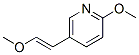 Pyridine, 2-methoxy-5-(2-methoxyethenyl)- (9CI) CAS#: 354812-07-0