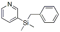 Pyridine, 3-[dimethyl(phenylmethyl)silyl]- (9CI) CAS#: 171497-80-6