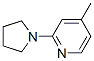 Pyridine, 4-methyl-2-(1-pyrrolidinyl)- (9CI) CAS#: 325460-95-5