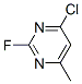 Pyrimidine, 4-chloro-2-fluoro-6-methyl- (9CI) CAS#: 173918-34-8