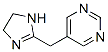 Pyrimidine,  5-[(4,5-dihydro-1H-imidazol-2-yl)methyl]- CAS#: 371123-01-2