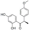 [R,(-)]-1-(2,4-Dihydroxyphenyl)-2-(4-methoxyphenyl)-1-propanone CAS#: 4842-48-2