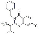 (R)-2-(1-aMino-2-Methylpropyl)-3-benzyl-7-chloroquinazolin-4(3H)-one CAS#: 336113-57-6