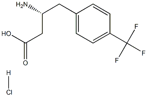 (R)-3-AMino-4-(4-trifluoroMethylphenyl)-butyric acid-HCl CAS#: 332061-83-3