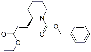 [R-(E)]-2-(3-Ethoxy-3-oxo-1-propenyl)-1-piperidinecarboxylic Acid Phenylmethyl Ester CAS#: 160169-47-1
