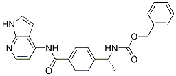 (R)-benzyl 1-(4-(1H-pyrrolo[2,3-b]pyridin-4-ylcarbaMoyl)phenyl)ethylcarbaMate CAS#: 173897-93-3