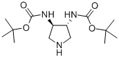 (R,R)-3,4-TRANS-(N-BOC)-DIAMINOPYRROLIDINE CAS#: 161723-00-8